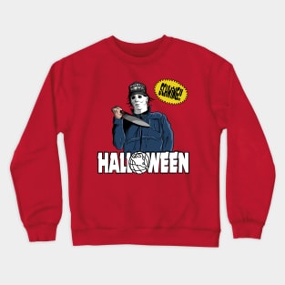 Michael Myers Halloween/ Waynes World Crewneck Sweatshirt